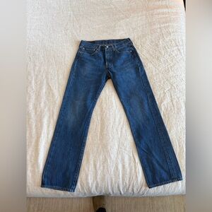 Levi’s 501 straight fit button fly 31×32 (actual 31×31)